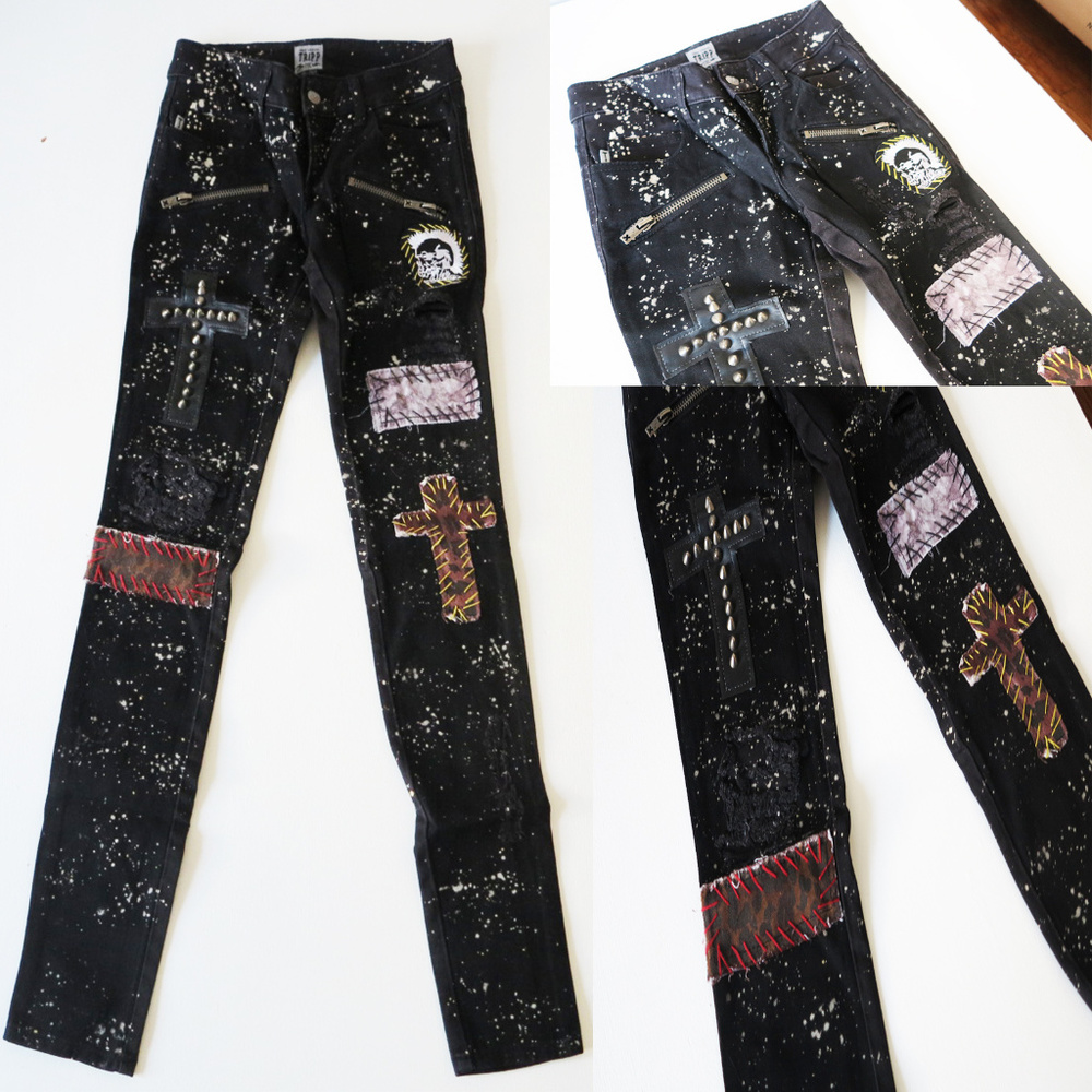 Daang Goodman TRIPP NYC Patched Studded Paint Jean